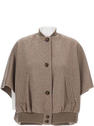 ジャケット MAX MARA LETICIA JACKET MAX MARA Leticia cape-effect cashmere jacket | NET-A-PORTER