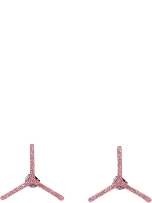 Y/project Silver Mini Y Earrings | italist
