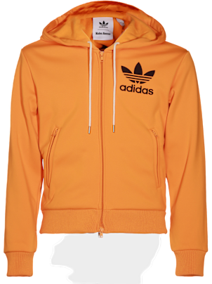 Adidas orange zip hoodie new arrivals