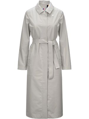 コート K-WAY Woman Coat Grey K8138PW 634 UBK8134CW___AU7_769b945a-767a-