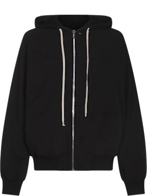 Rick Owens Black Cotton Sweatshirt | italist