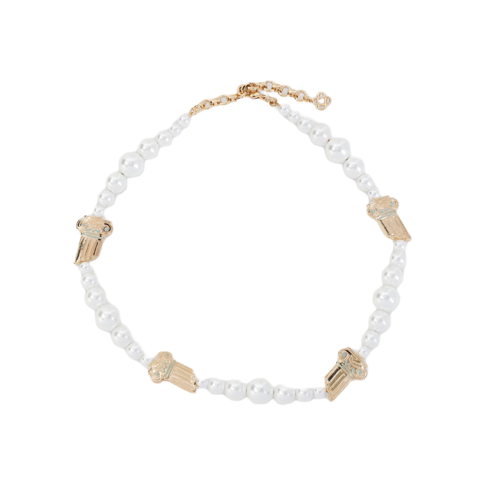 ネックレス・ペンダント Casablanca GRADIENT PEARL COLUMN NECKLACE Casablanca Gradient Pearl Column Necklace | italist, ALWAYS