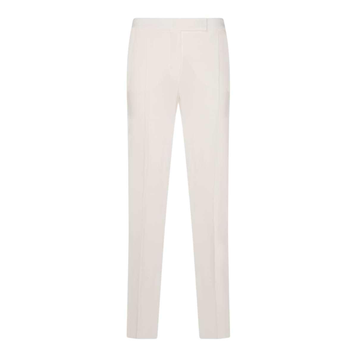【送料&関税込】Max Mara White Vincita Pants White cotton pants | Max Mara