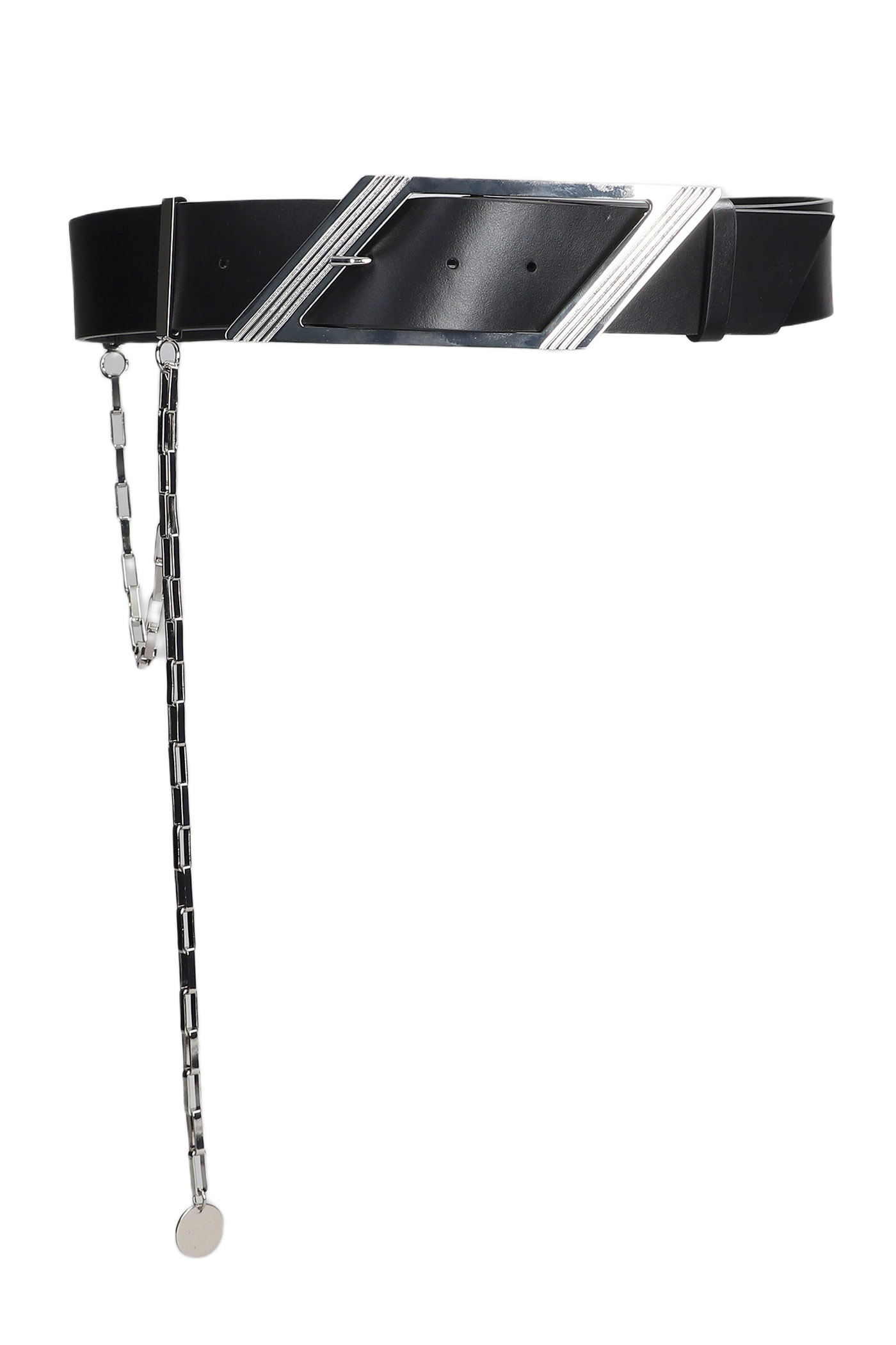 The Attico Belts In Black Leather | italist