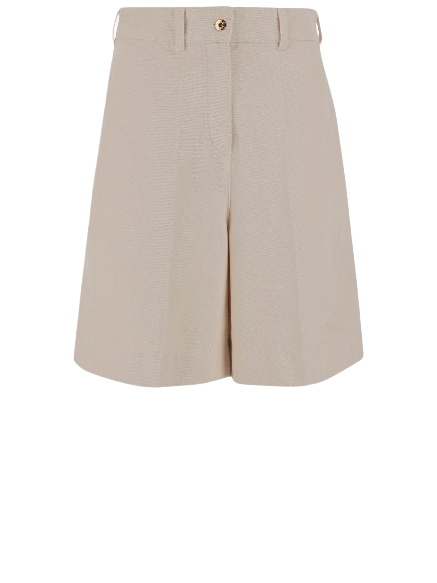 【送料&関税込】Patou Embroidered Cotton Shorts PATOU Embroidered striped cotton-poplin shorts | NET-A-PORTER