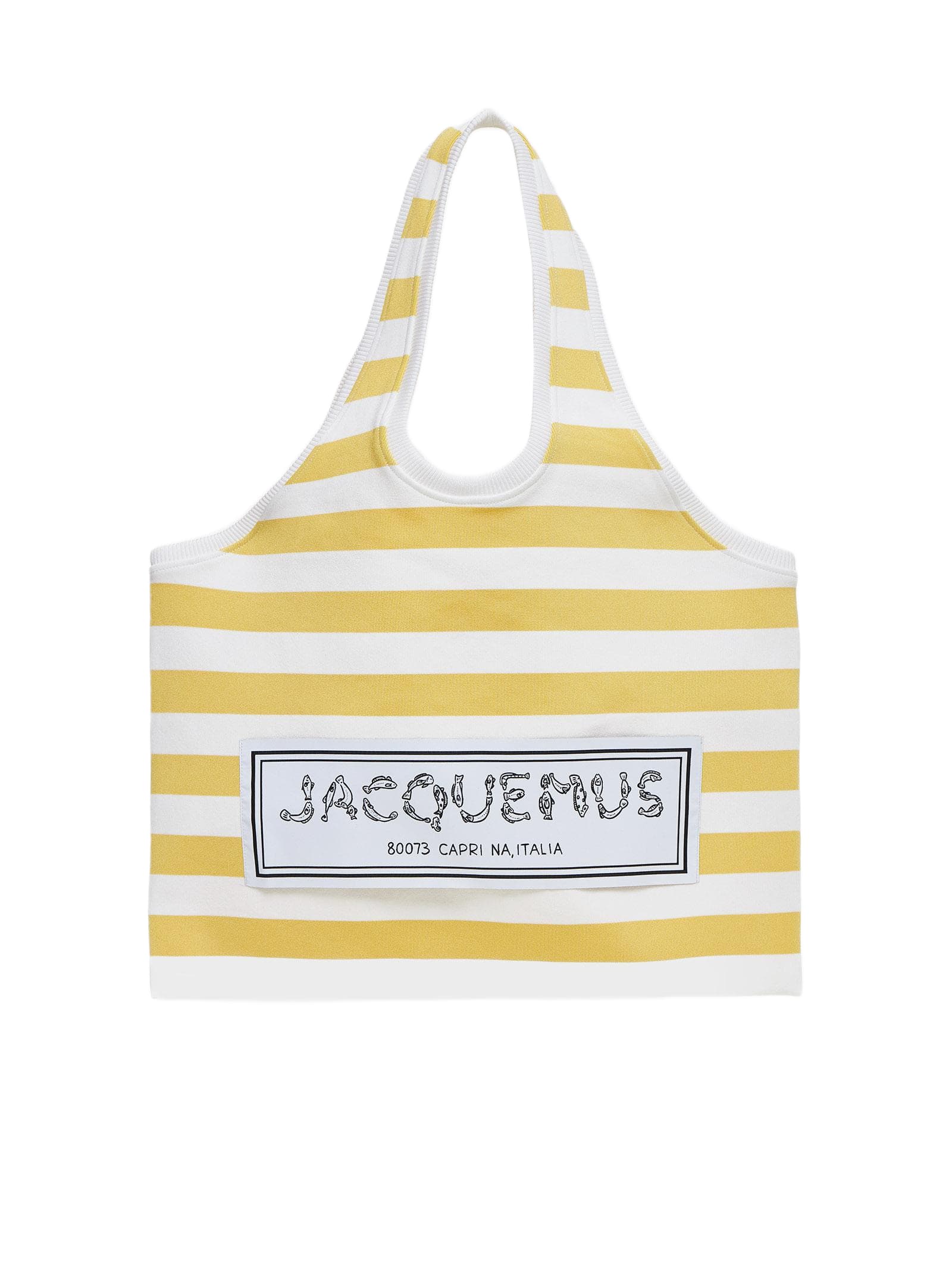 JACQUEMUS[正規品/送料関税込] LE TOTE MARCEL Jacquemus Le Tote Marcel Striped Knit Bag | italist, ALWAYS