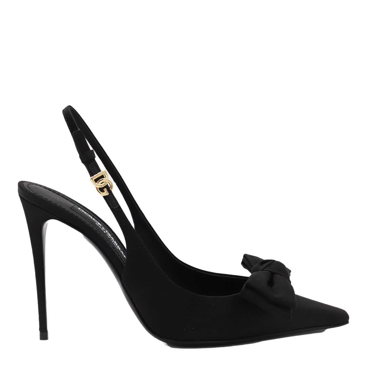 【送料&関税込】Dolce & Gabbana Black Slingback Pumps 24665061_54640619_600.jpg