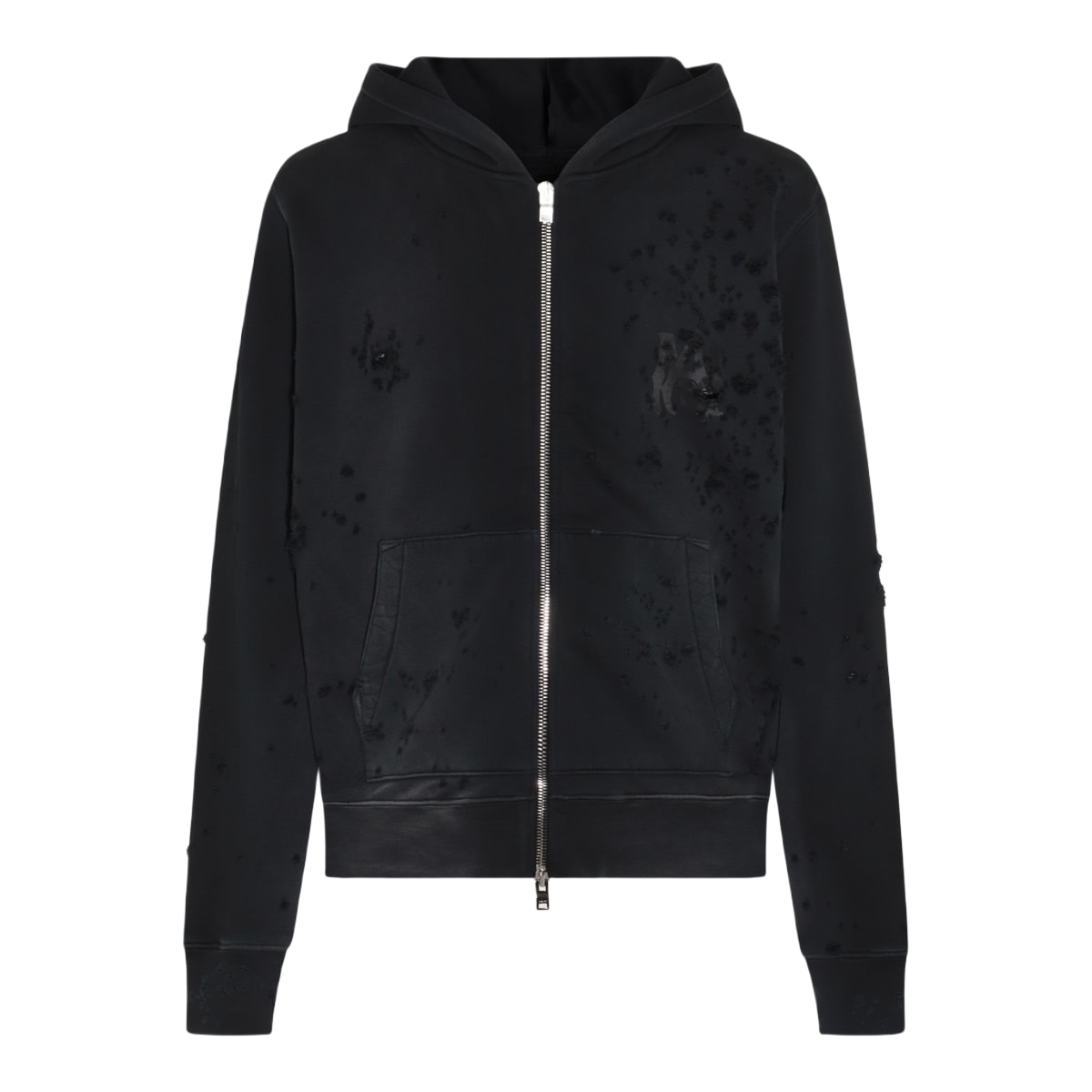 スウェット・トレーナー AMIRI BLACK COTTON BLEND SWEATSHIRT AMIRI Black Cotton Sweatshirt | italist