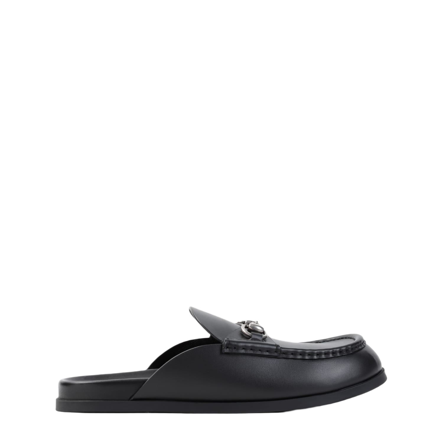 VIP【関税送料無料】希少 Gucci Rhein Mules GUCCI Rhein Horsebit Leather-Trimmed Canvas-Jacquard Mules