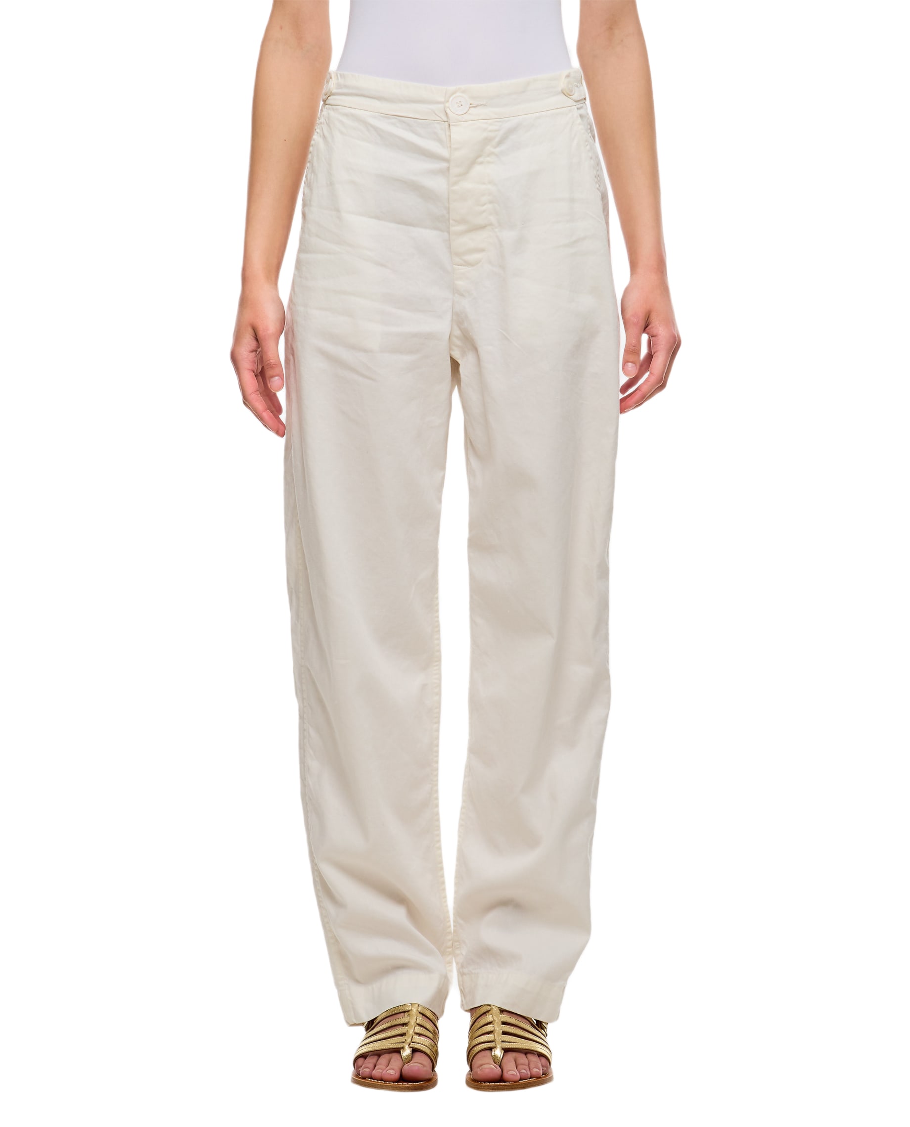 パンツ 24SS CASEY CASEY / PANTALON JUDE PANTS Casey Casey Jude Femme Cotton And Linen Pants | italist