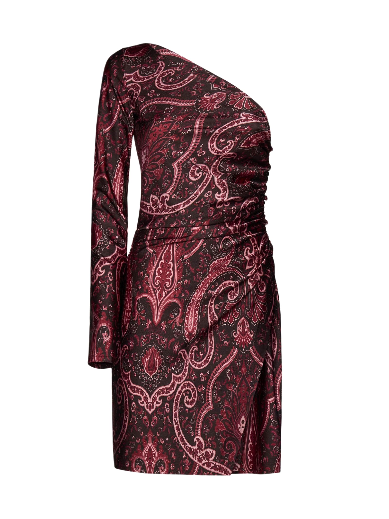 helen paisley print dress