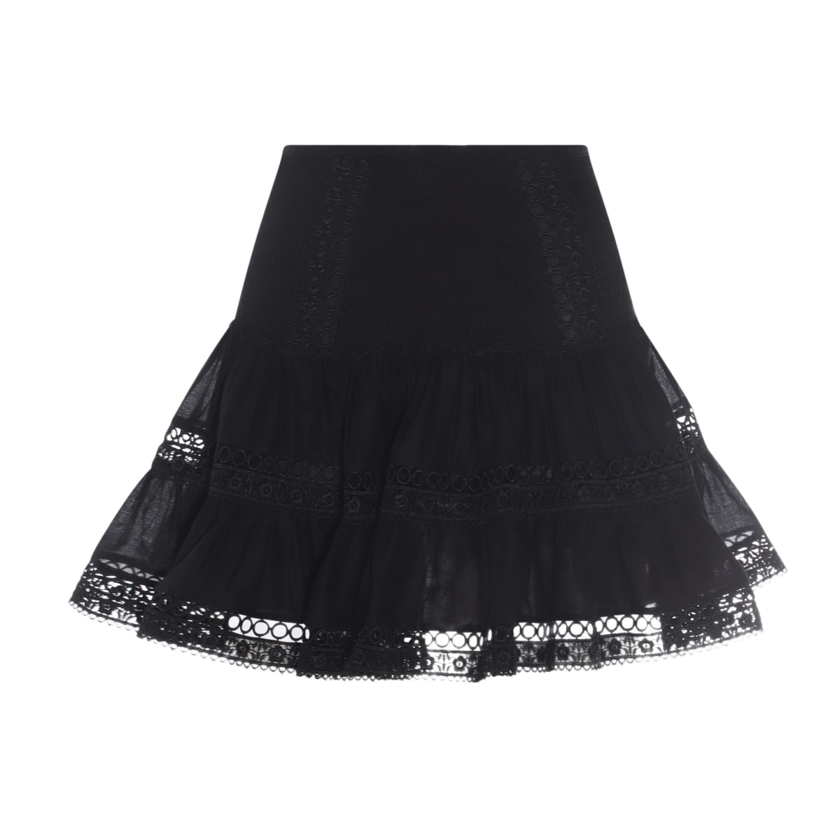 スカート Charo Ruiz SS25 CharoRuiz Skirts Black (254401 BLACK WHITE) Charo Ruiz Ibiza Top & Skirt | Bloomingdale's