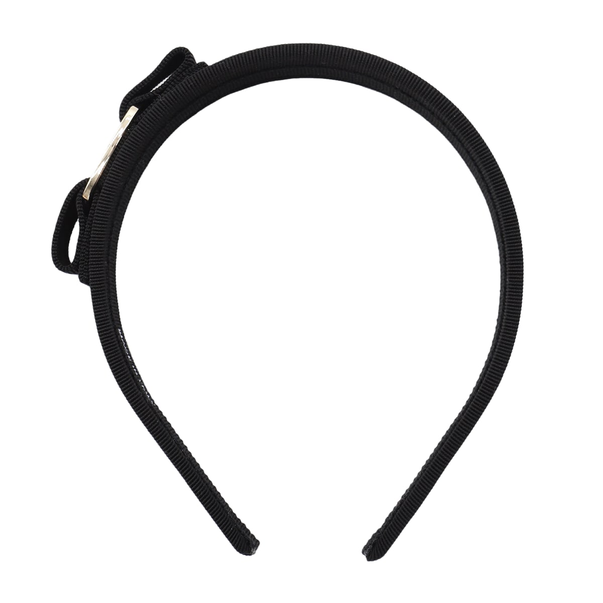 ヘアアクセサリー FERRAGAMO - BLACK COTTON HAIR ACCESSORIES Ferragamo Black Cotton Hair Accessories | italist