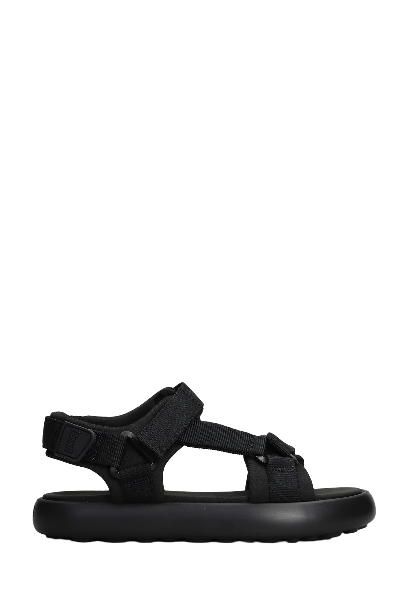 Camper Flota Flats In Black Fabric | italist