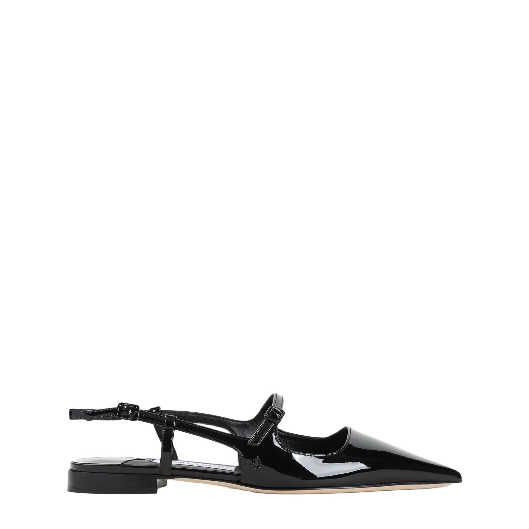 ジミーチュウ Jimmy Choo Didi Flat Mules Jimmy Choo Didi flat mules buckle detail | The Fashion Square