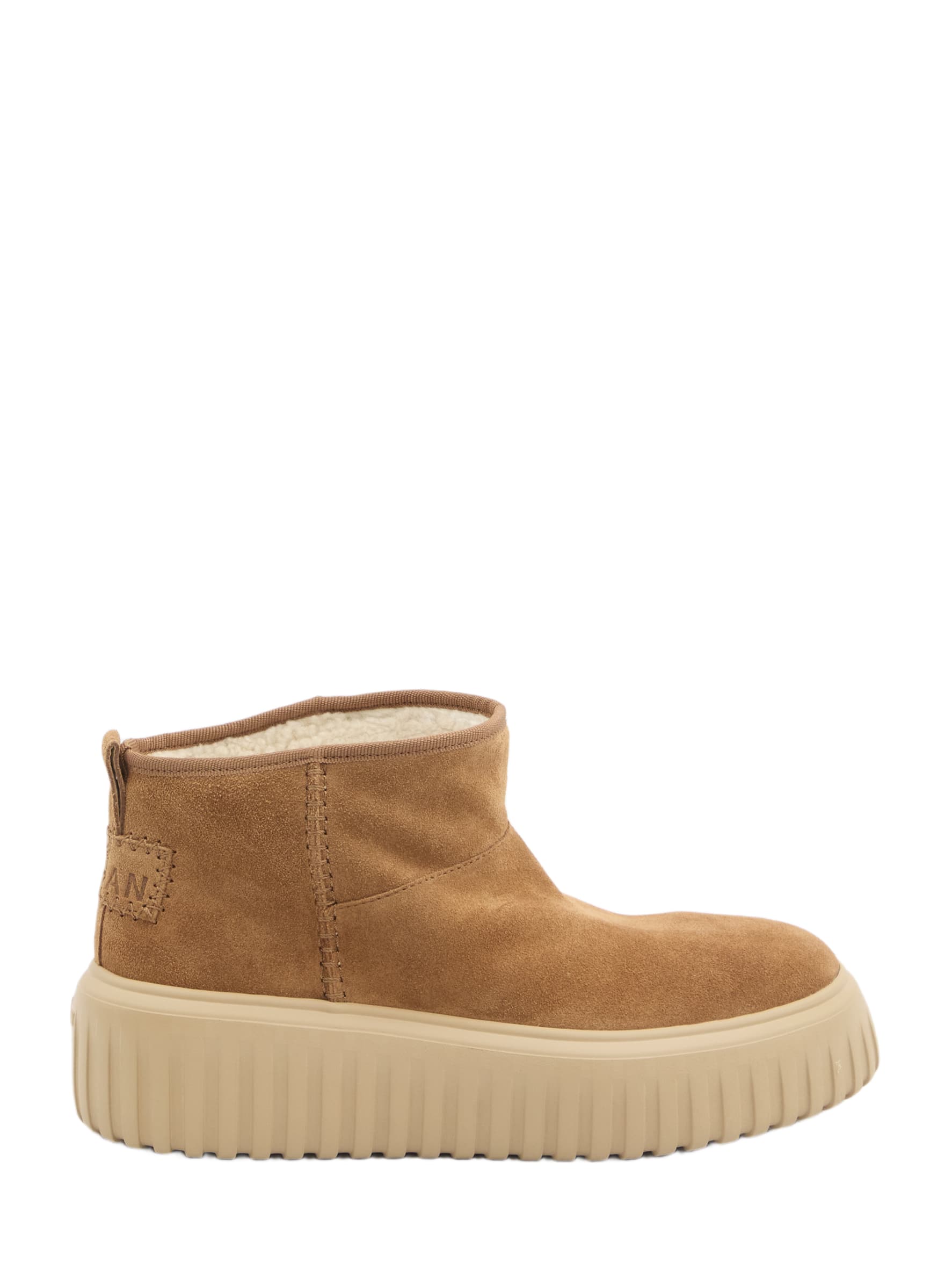 ミドルブーツ HOGAN Women Boots HXW6450FF90CROB018 BEIGE Hogan H-stripes Low-top Boots | italist