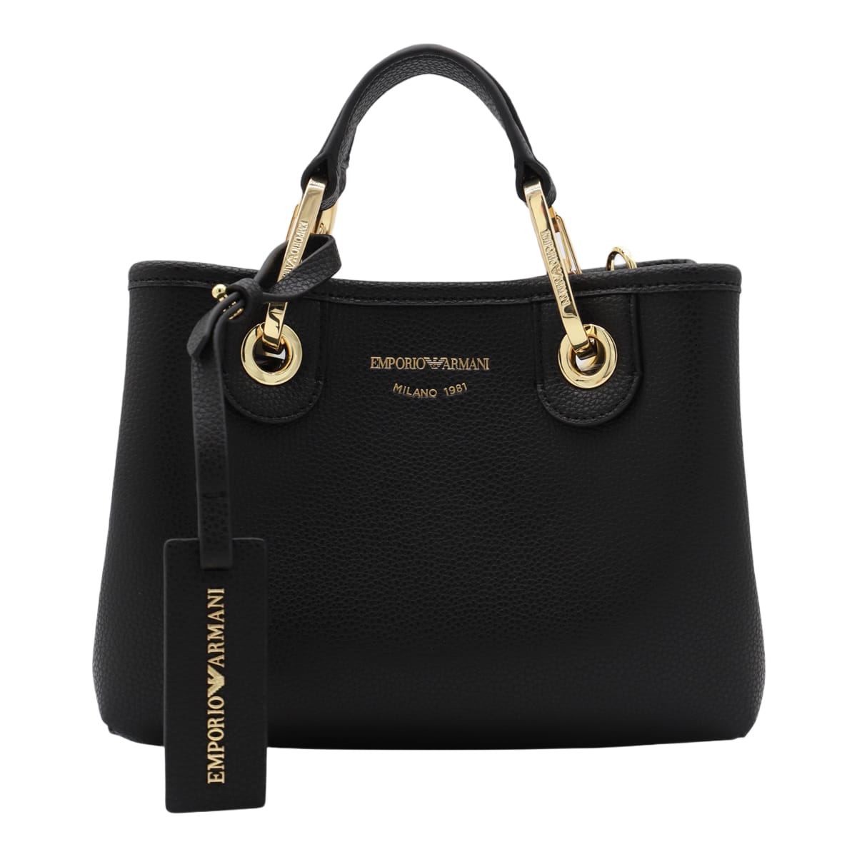 【EA25SS715】EMPORIO ARMANI ハンドバッグ EW000360 AF14787 Emporio Armani Black Bag | italist