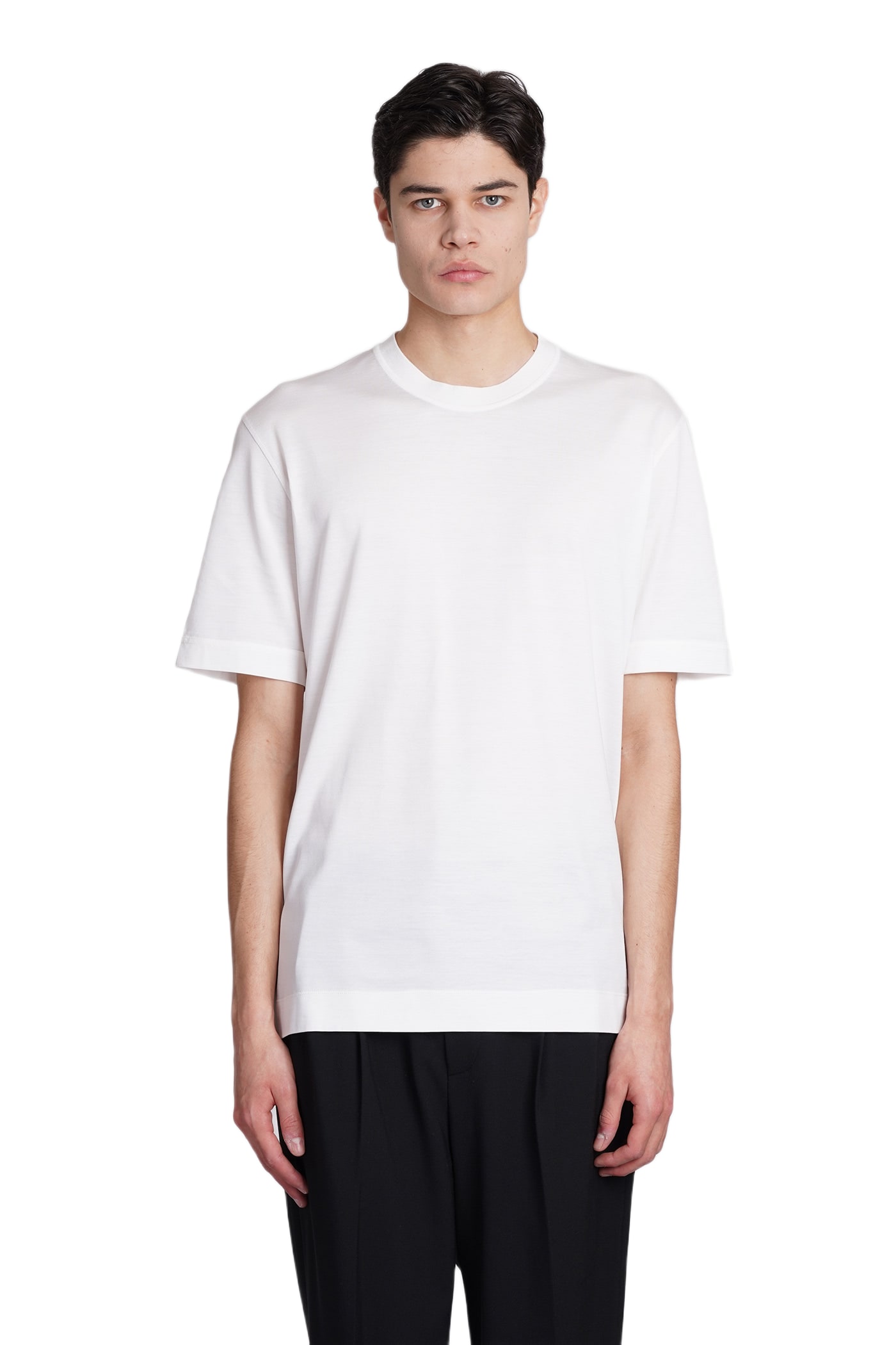 Zegna T-shirt In White Cotton | italist