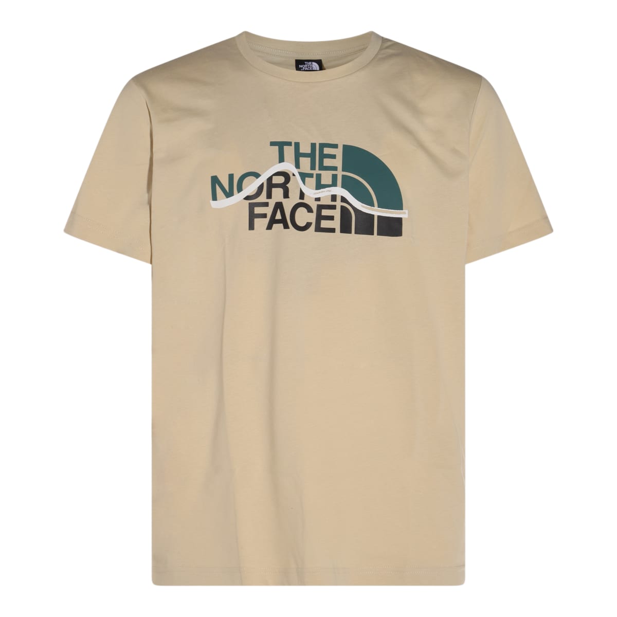 Tシャツ・カットソー THE NORTH FACE Men T-shirt Sand NF0A87NT 3X41 The North Face Sand Cotton T-shirt | italist