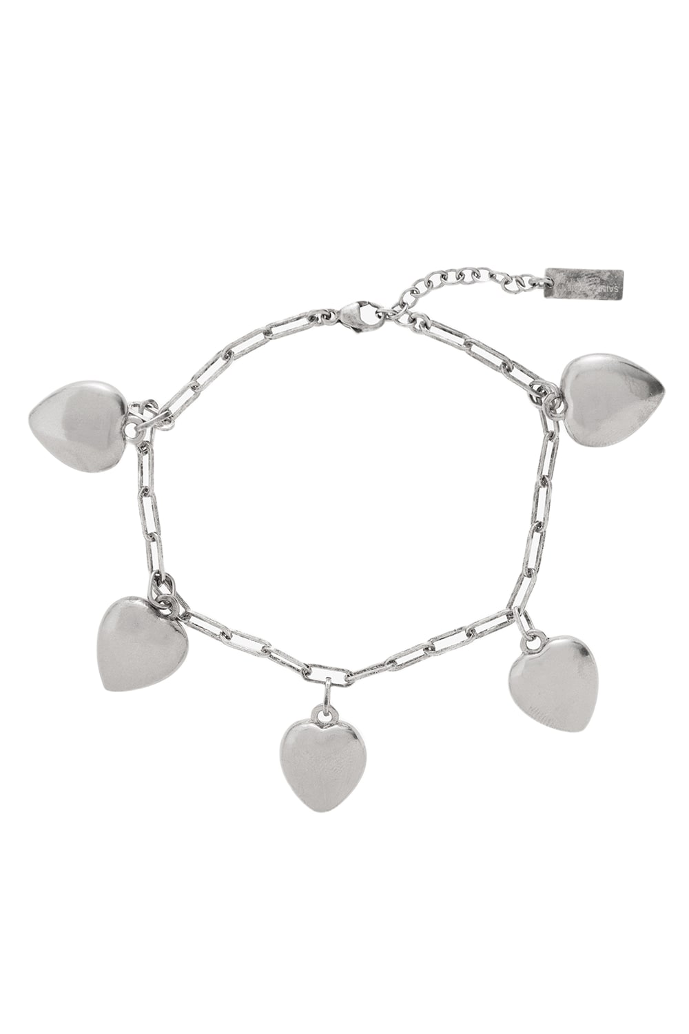 【送料&関税込】Saint Laurent Dangling Heart Charm Bracelet Saint Laurent Dangling Heart Charm Bracelet | italist