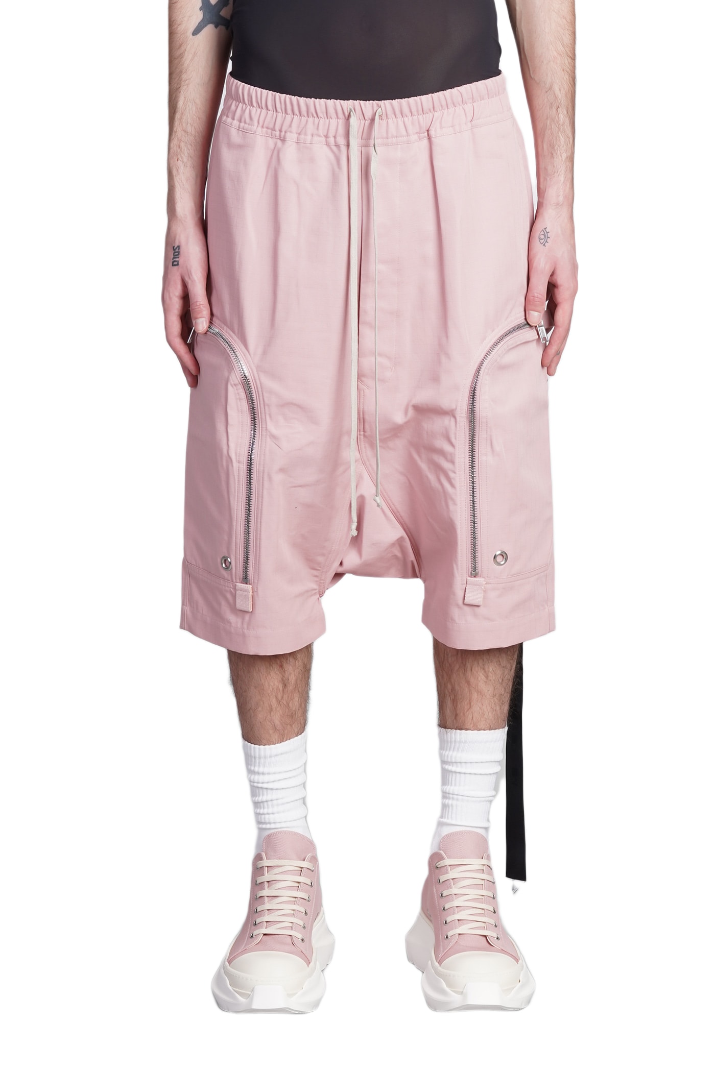 DRKSHDW Bauhaus Pods Shorts In Rose-pink Cotton | italist, ALWAYS