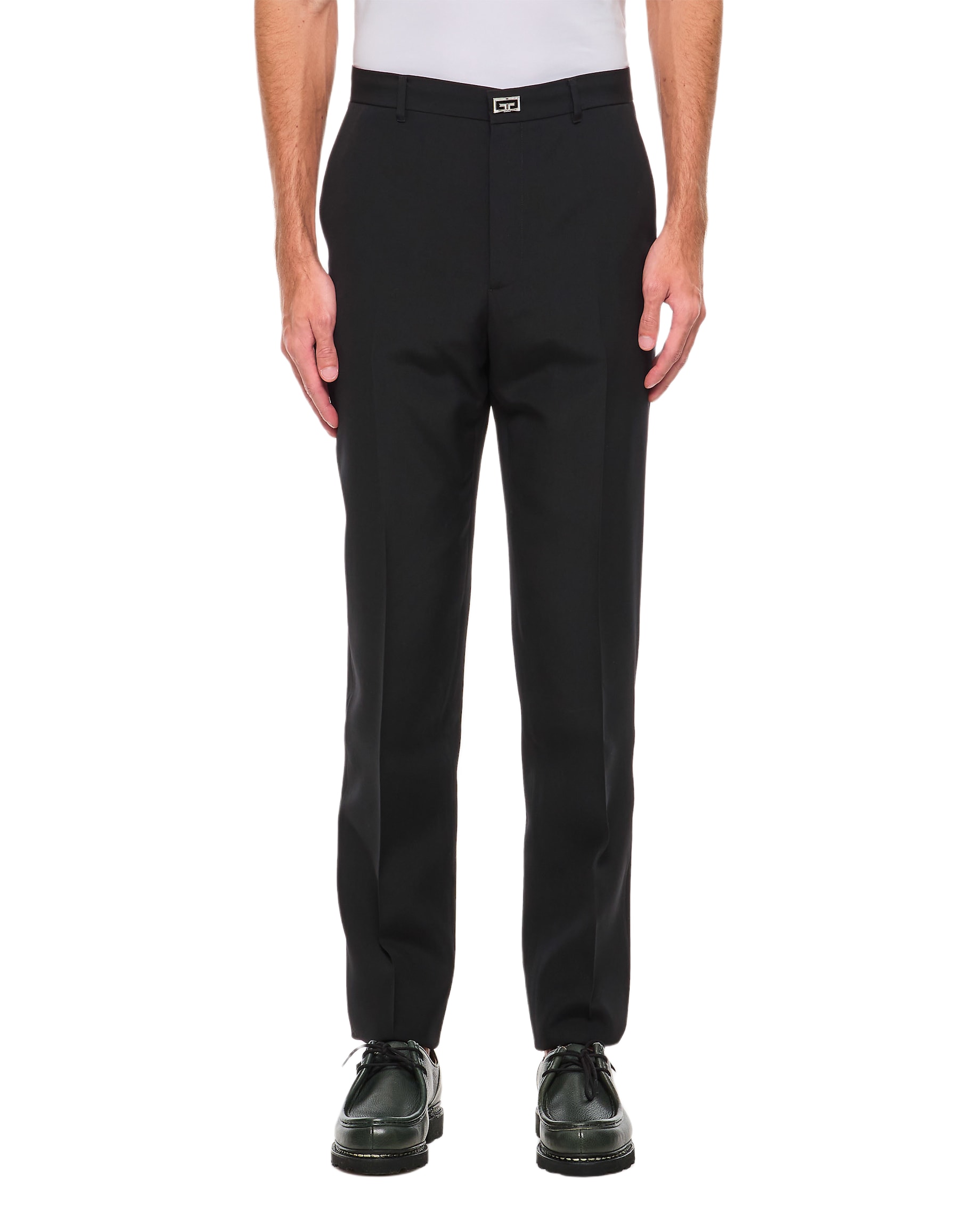 Givenchy New Metal Detail Pants | italist