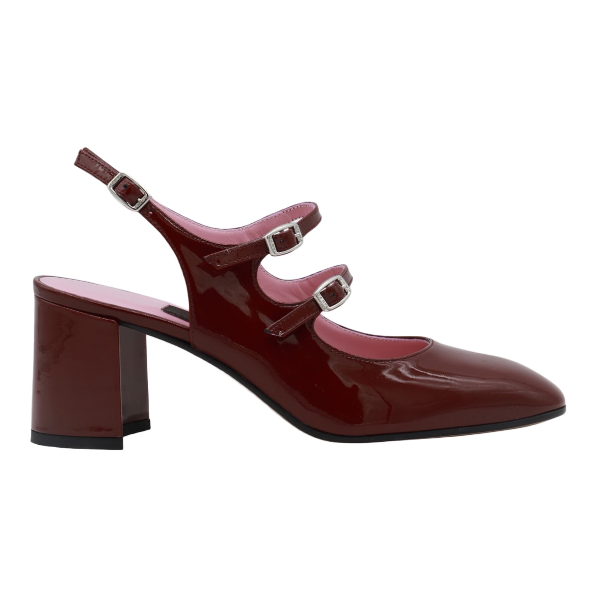【関税込み】Spaghetti Pumps - Carel - Leather - Burgundy Spaghetti Pumps - Carel - Leather - Burgundy