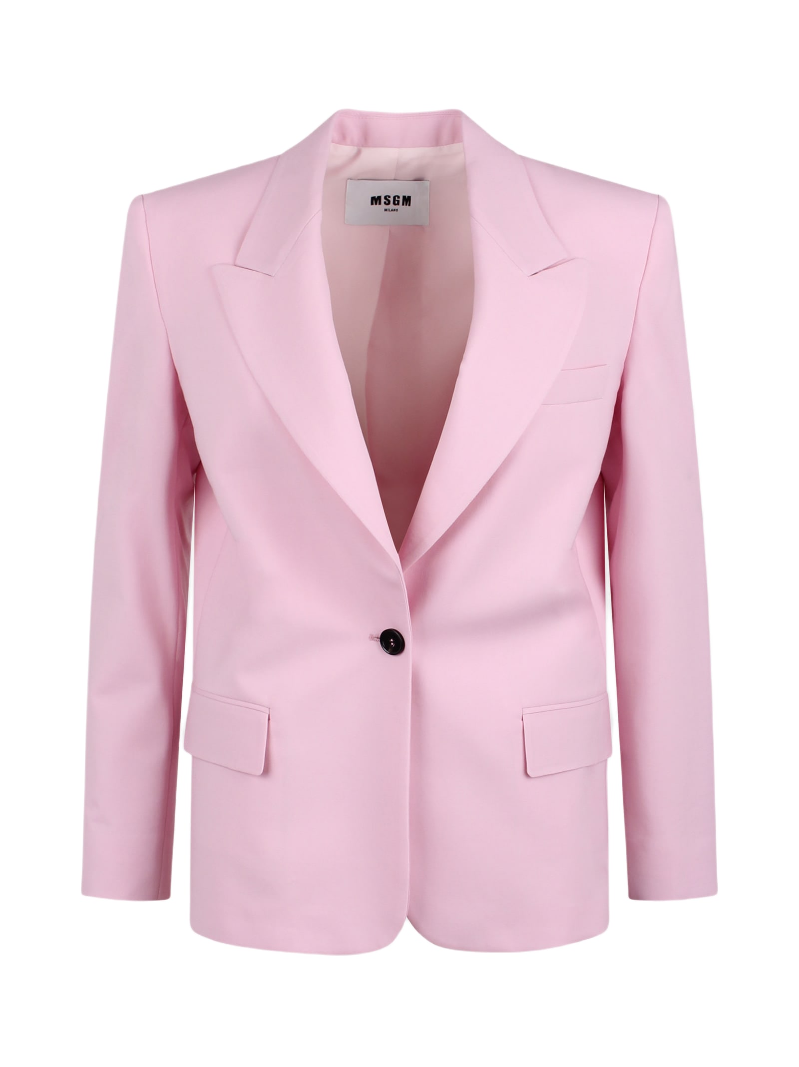 【送料&関税込】Msgm Single-breasted Blazer With Applique Msgm Single-breasted Blazer With Applique | italist, ALWAYS