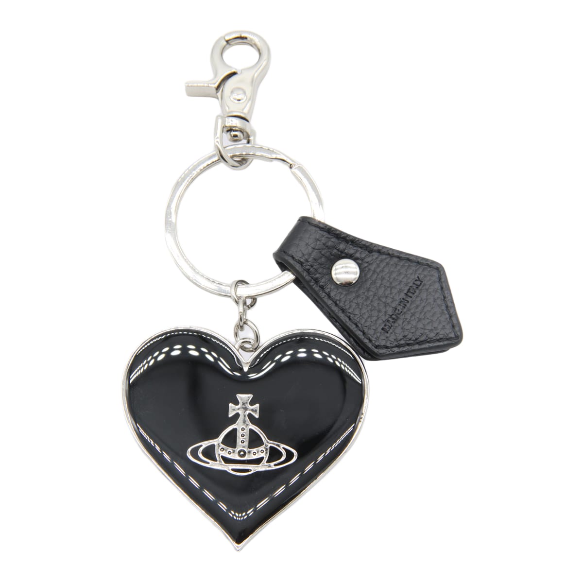 【送料&関税込】Vivienne Westwood Black Key Ring - Unisex Vivienne Westwood Black Key Ring | italist
