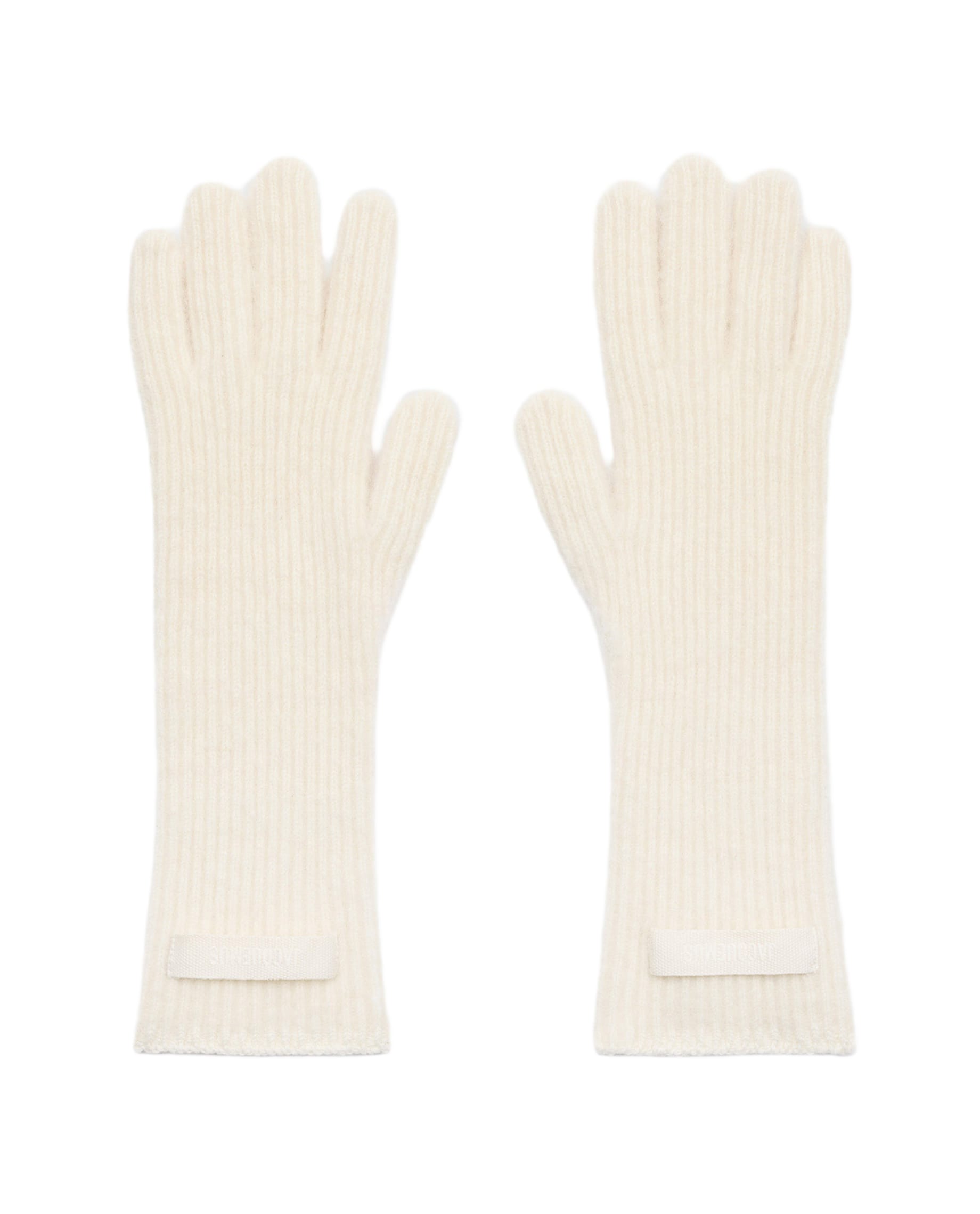 手袋 JACQUEMUS GROSGRAIN WOOL GLOVES Jacquemus Grosgrain Wool Gloves | italist