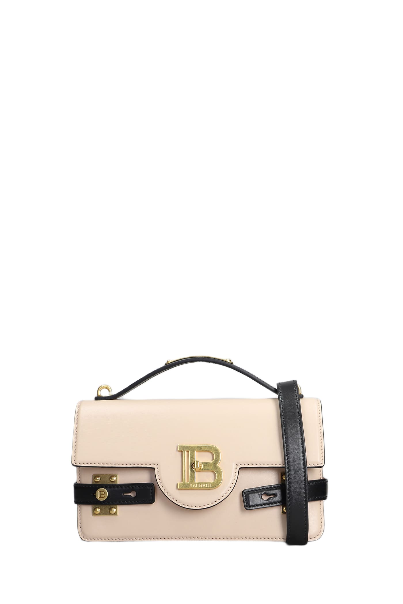 【送料&関税込】Balmain B Buzz 24 Shoulder Bag In Rose-pink Balmain B Buzz 24 Shoulder Bag In Rose-pink Leather