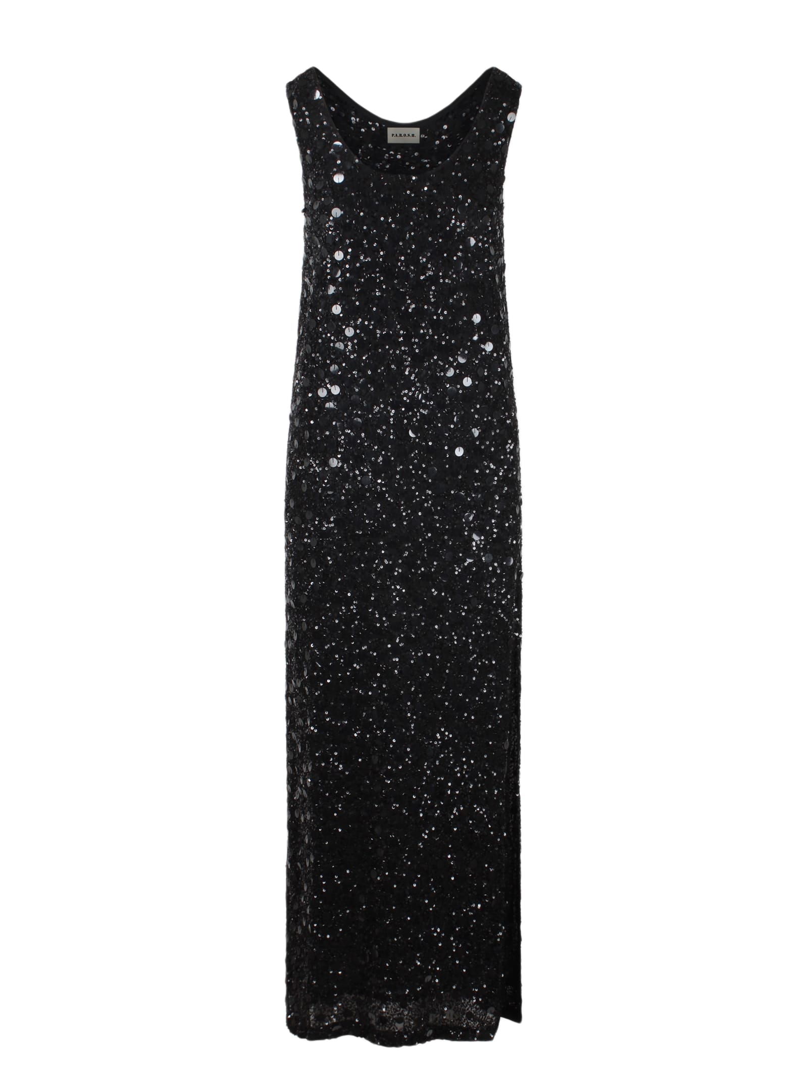 sequins long dress