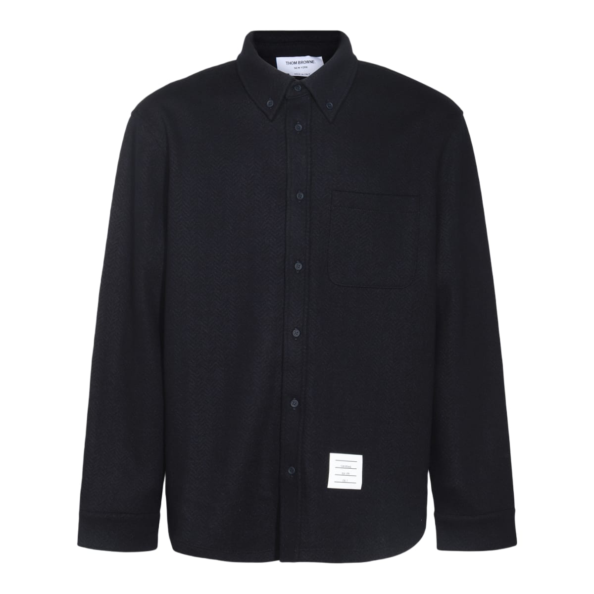 VIP【関税送料無料】希少 THOM BROWNE NAVY BLUE COTTON T-SHIRT P00501825.jpg