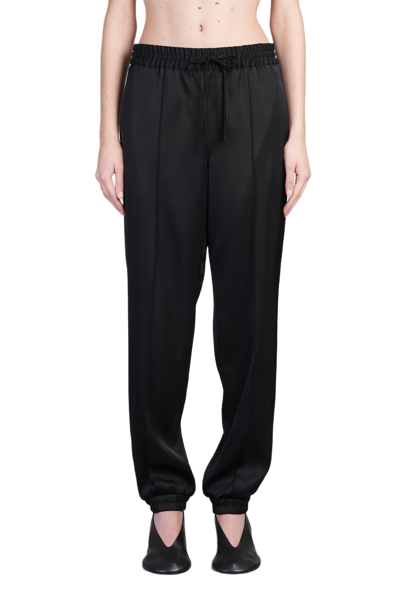 【送料&関税込】Jil Sander Trousers 07 Pants In Black Viscos Jil Sander Trousers 07 Pants In Black Viscose | italist