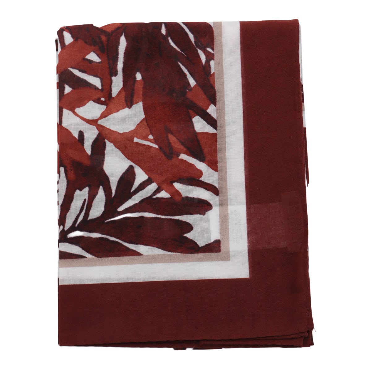 【送料&関税込】Brunello Cucinelli Red Cotton Scarves Brunello Cucinelli Red Cotton Scarves Brunello Cucinelli
