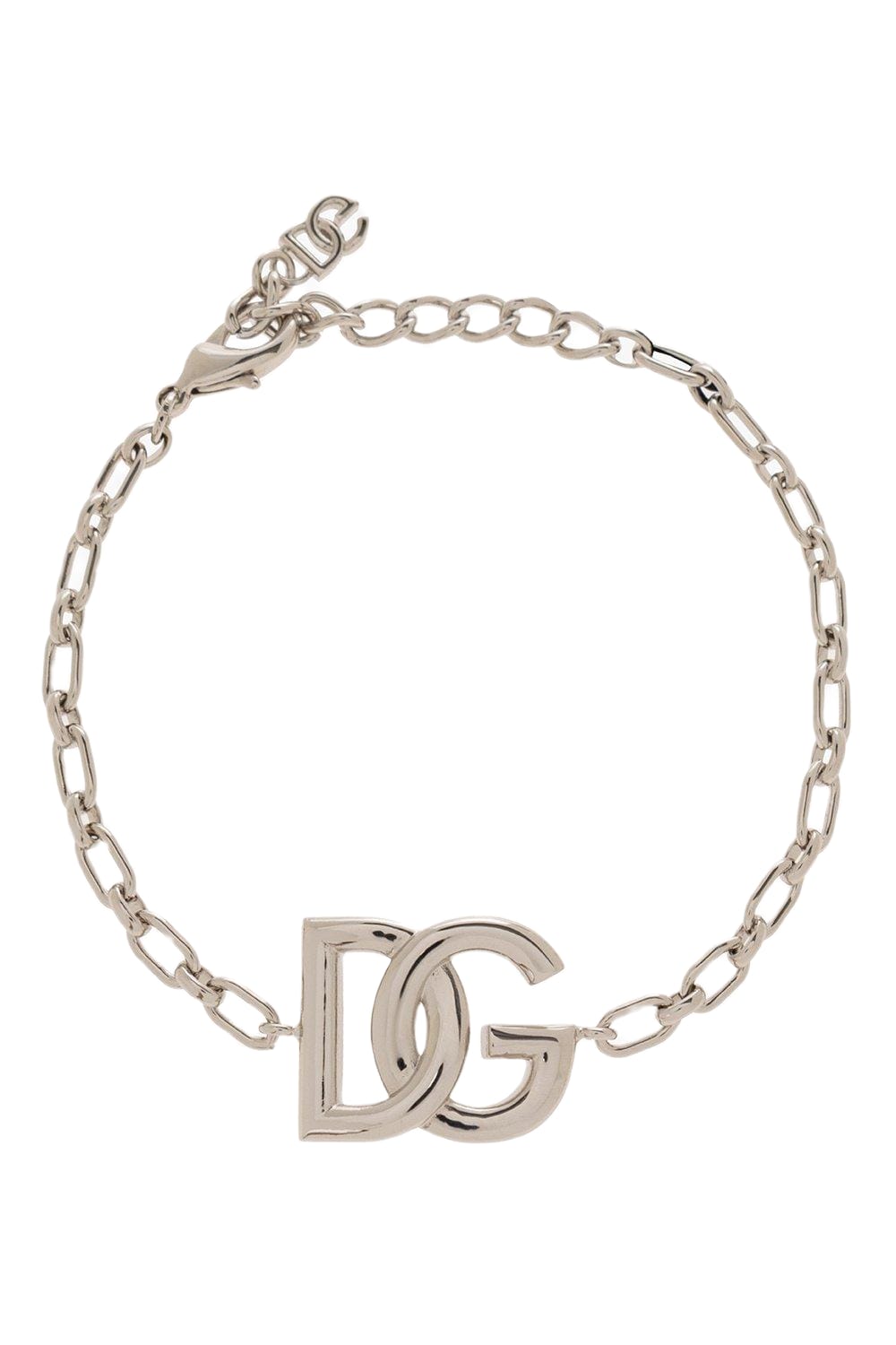 DOLCE＆GABBANA ロゴ チェーンリンク ブレスレット イタリア製