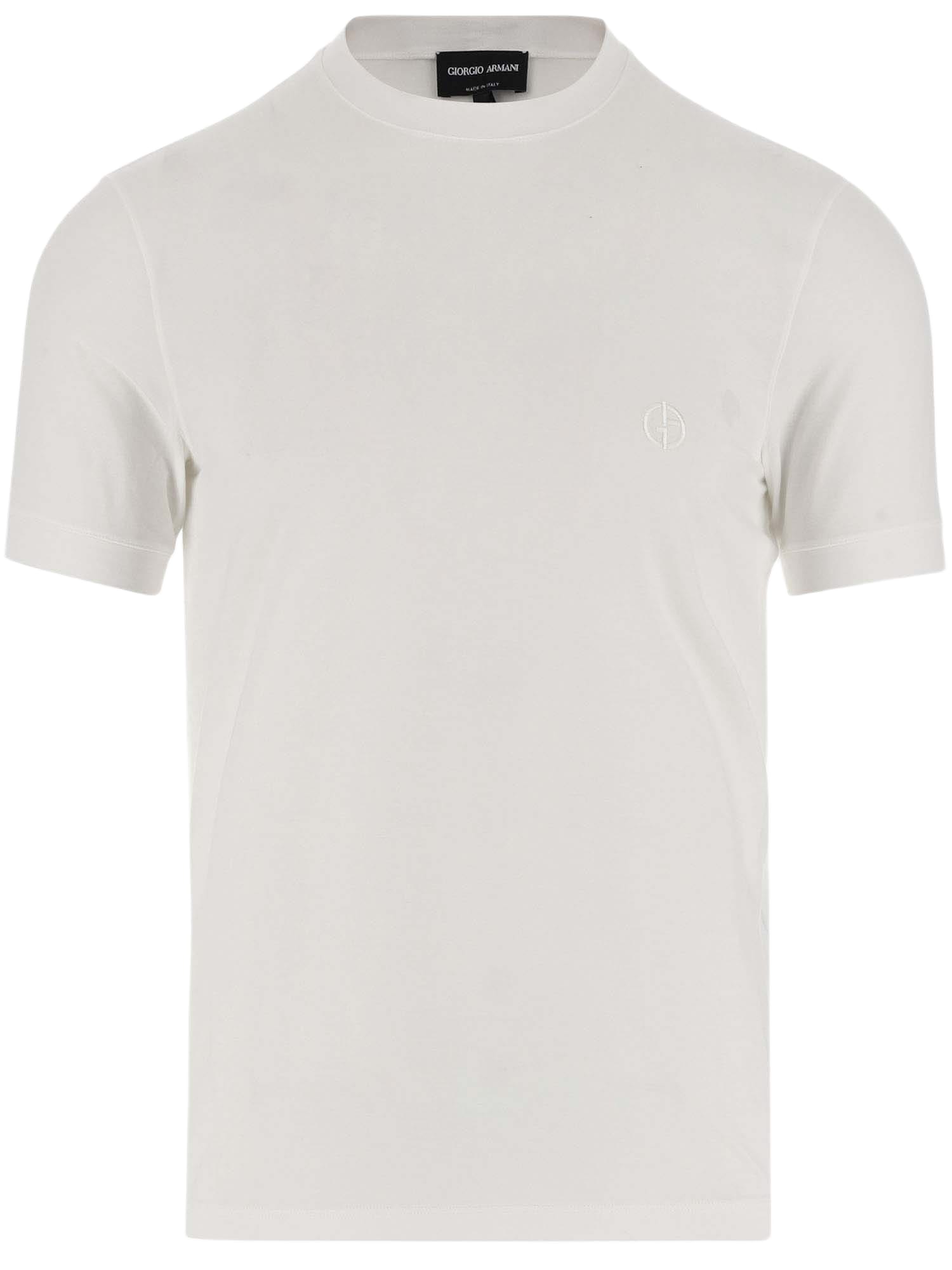 Giorgio Armani Viscose Crew-neck T-shirt | italist