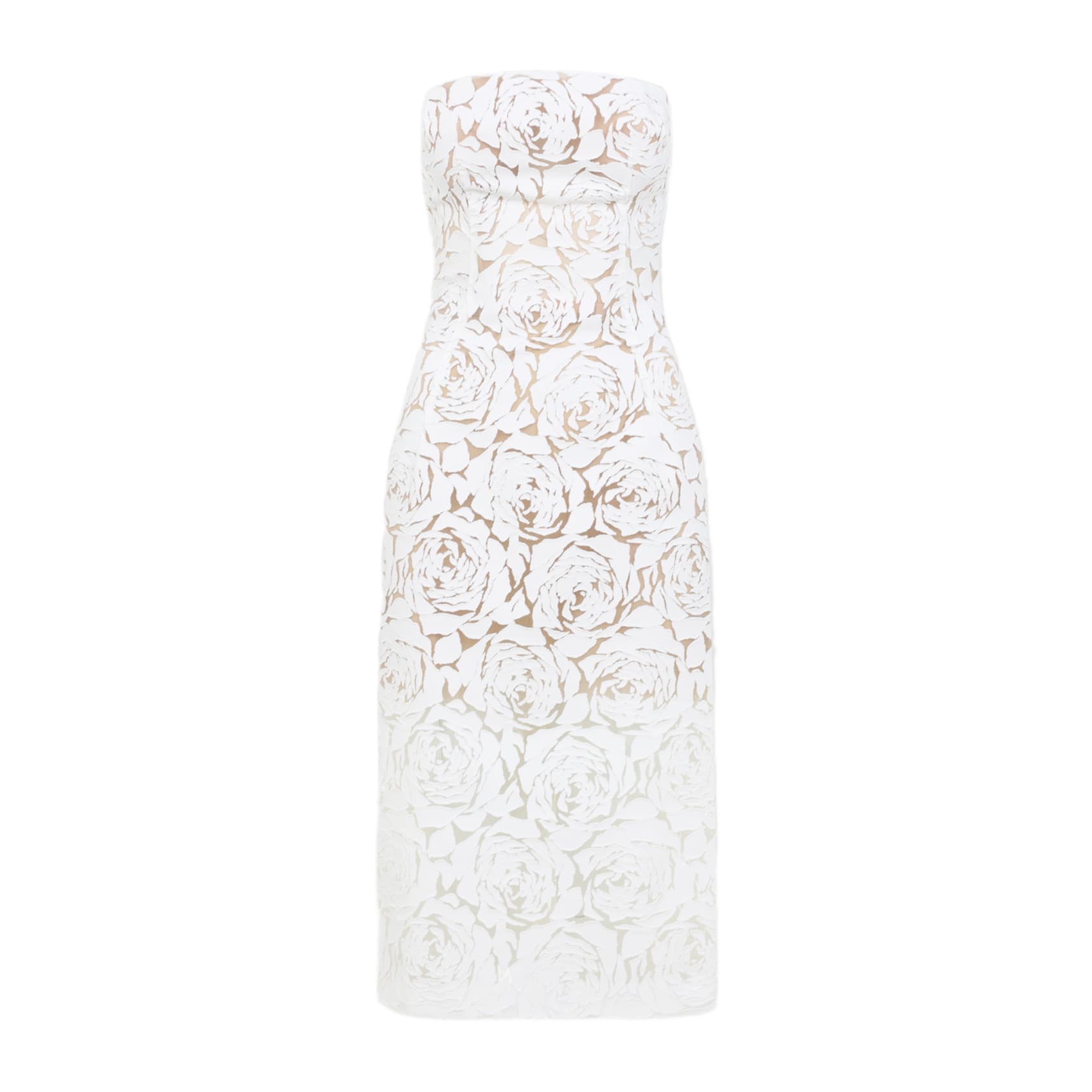 ワンピース ERMANNO SCERVINO SS25 Devore dress (D462Q750QMV 10602) Ermanno Scervino Lace Midi Dress | italist