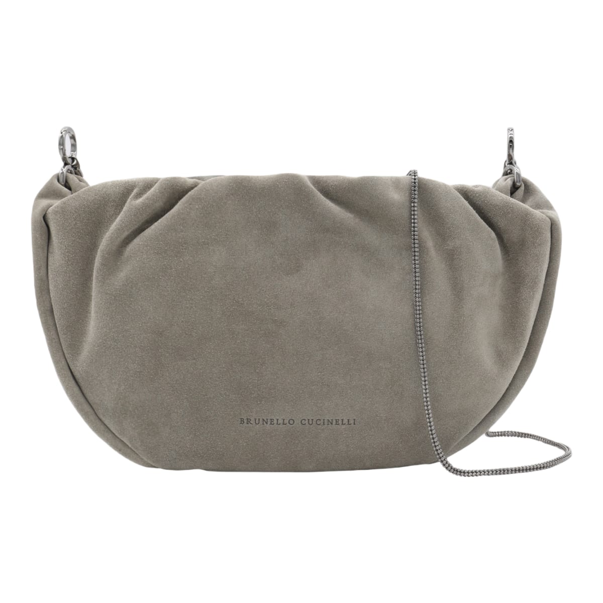 ショルダーバッグ・ポシェット BRUNELLO CUCINELLI Women Shoulder Bags MBHID2666LE C2657 GRE Brunello Cucinelli Suede Shoulder Bag | italist