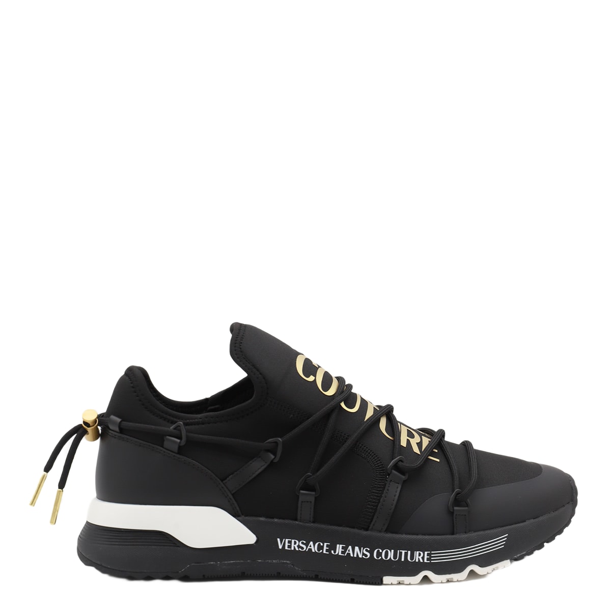 Versace Jeans Couture Black Sneakers | italist