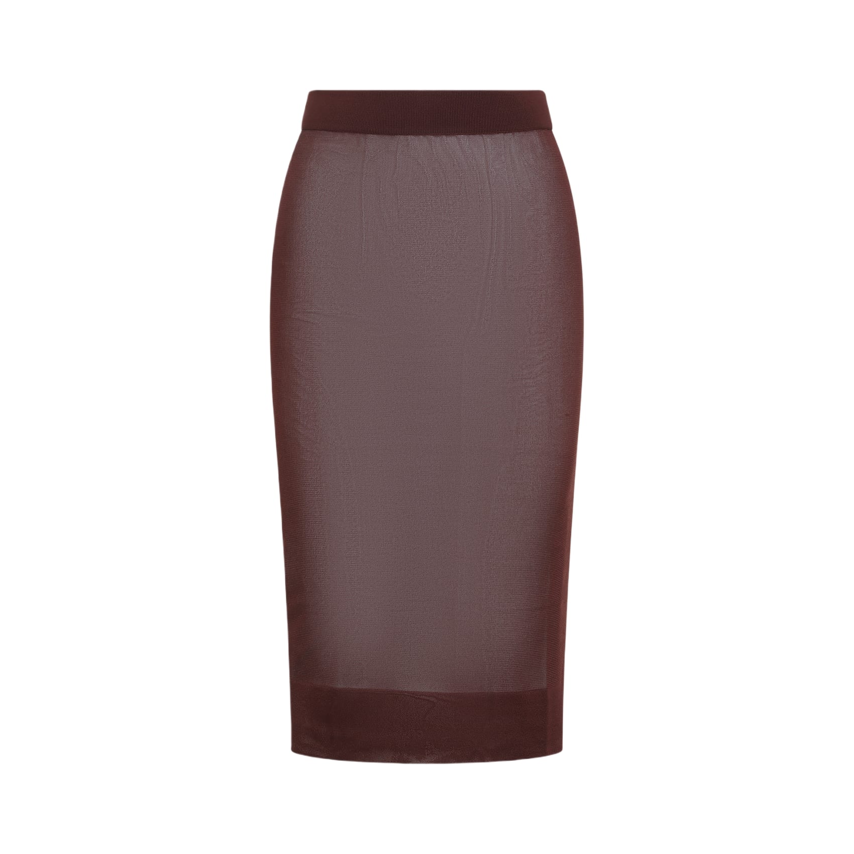 Saint Laurent Knitted Pencil Skirt | italist