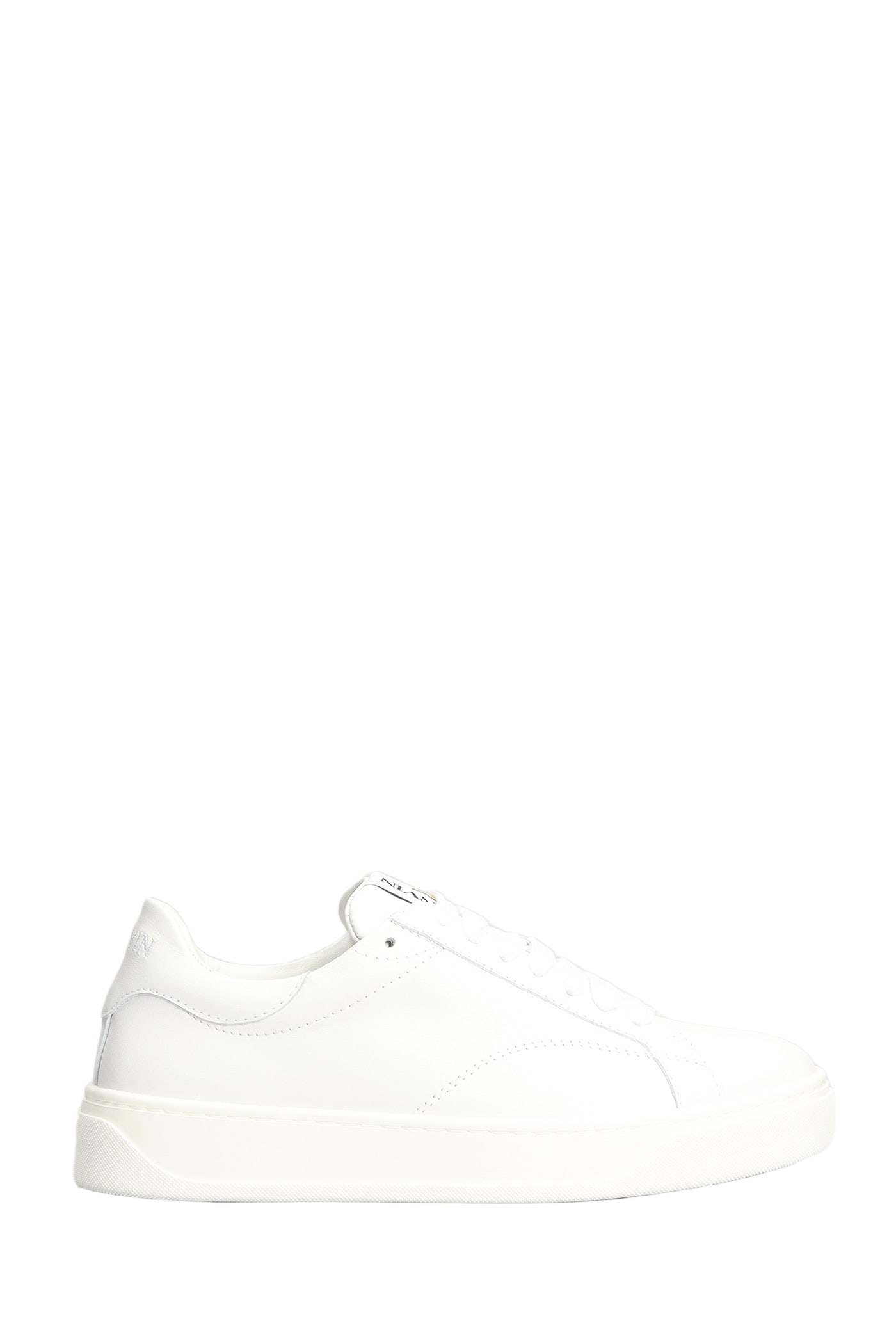 Lanvin White Leather Ddb0 Sneakers | italist