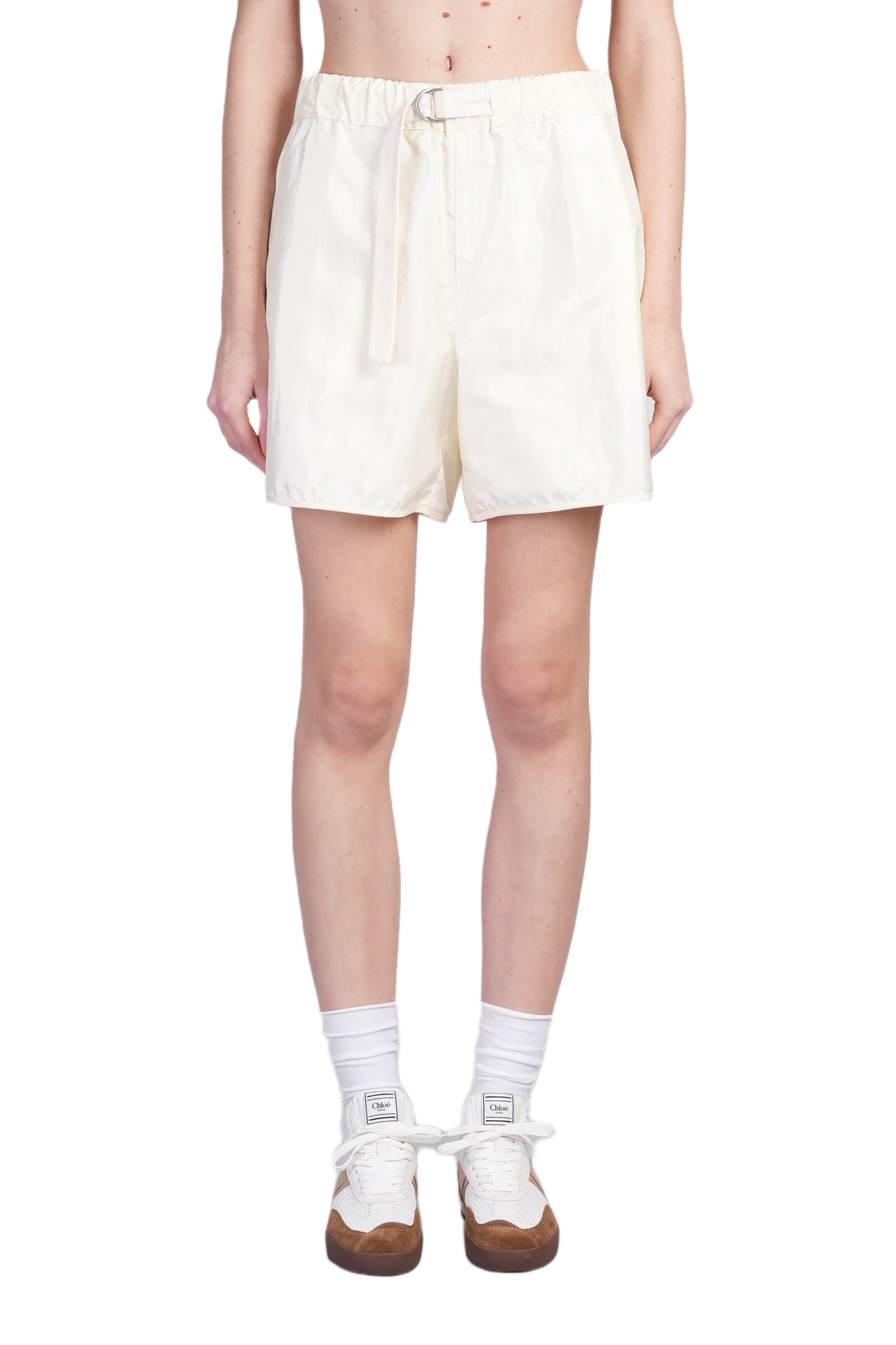 【送料&関税込】Jil Sander Trousers 256 Short Shorts In Beig Jil Sander Trousers 256 Short Shorts In Beige Polyamide