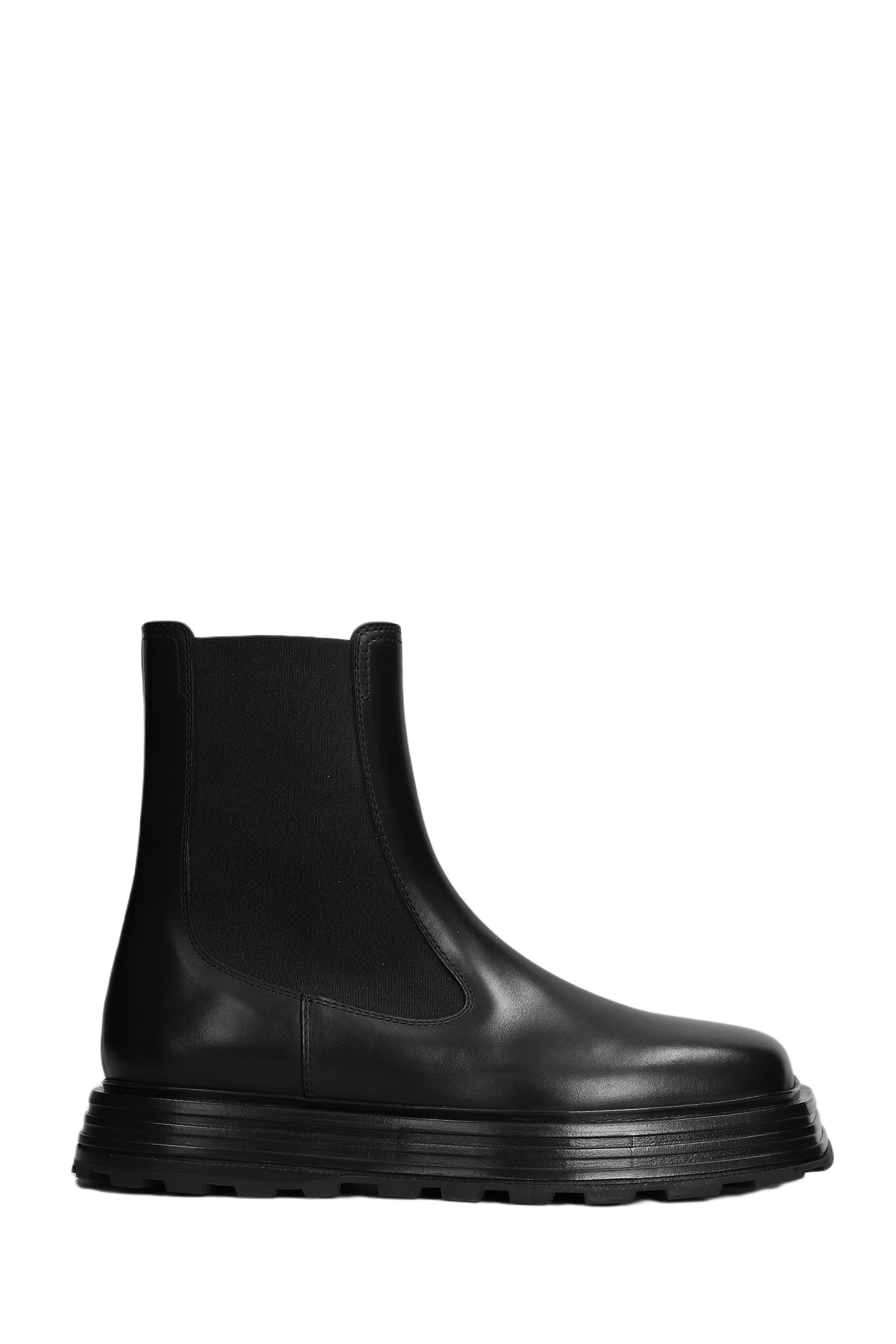 Jil Sander Ankle Boots In Black Leather ブーツ 通販 | italist