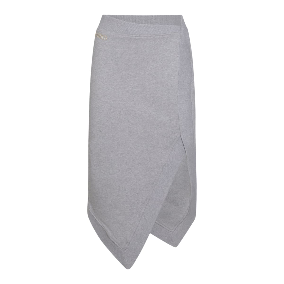 スカート THE ATTICO Women Skirts 247WCS254JF03183 Grey Grey and black long skirt for Women | THE ATTICO®