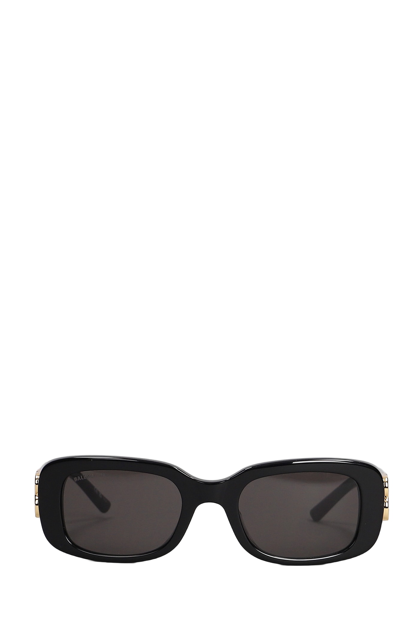 サングラス BALENCIAGA SS25 Black acetate sunglasses (812651T0039 1000) Women's Neo Oval 2.0 Sunglasses in Black | Balenciaga US