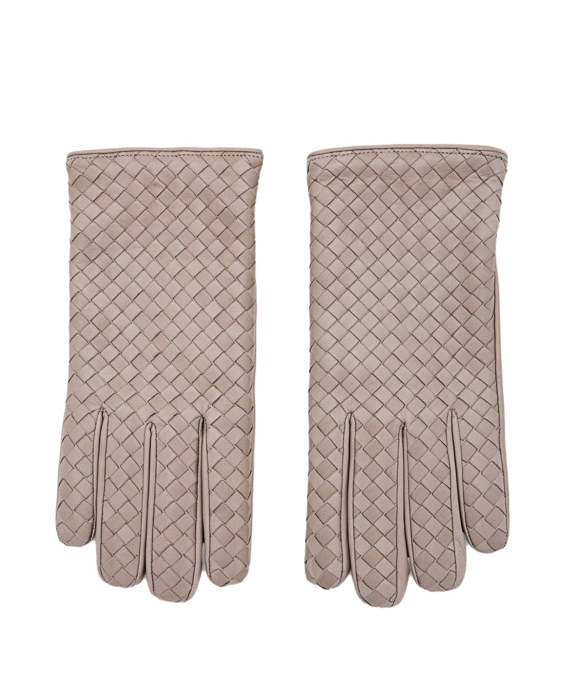BOTTEGA BENETA glovesイントレチャートレザーグローブ BOTTEGA BENETA glovesイントレチャートレザーグローブ