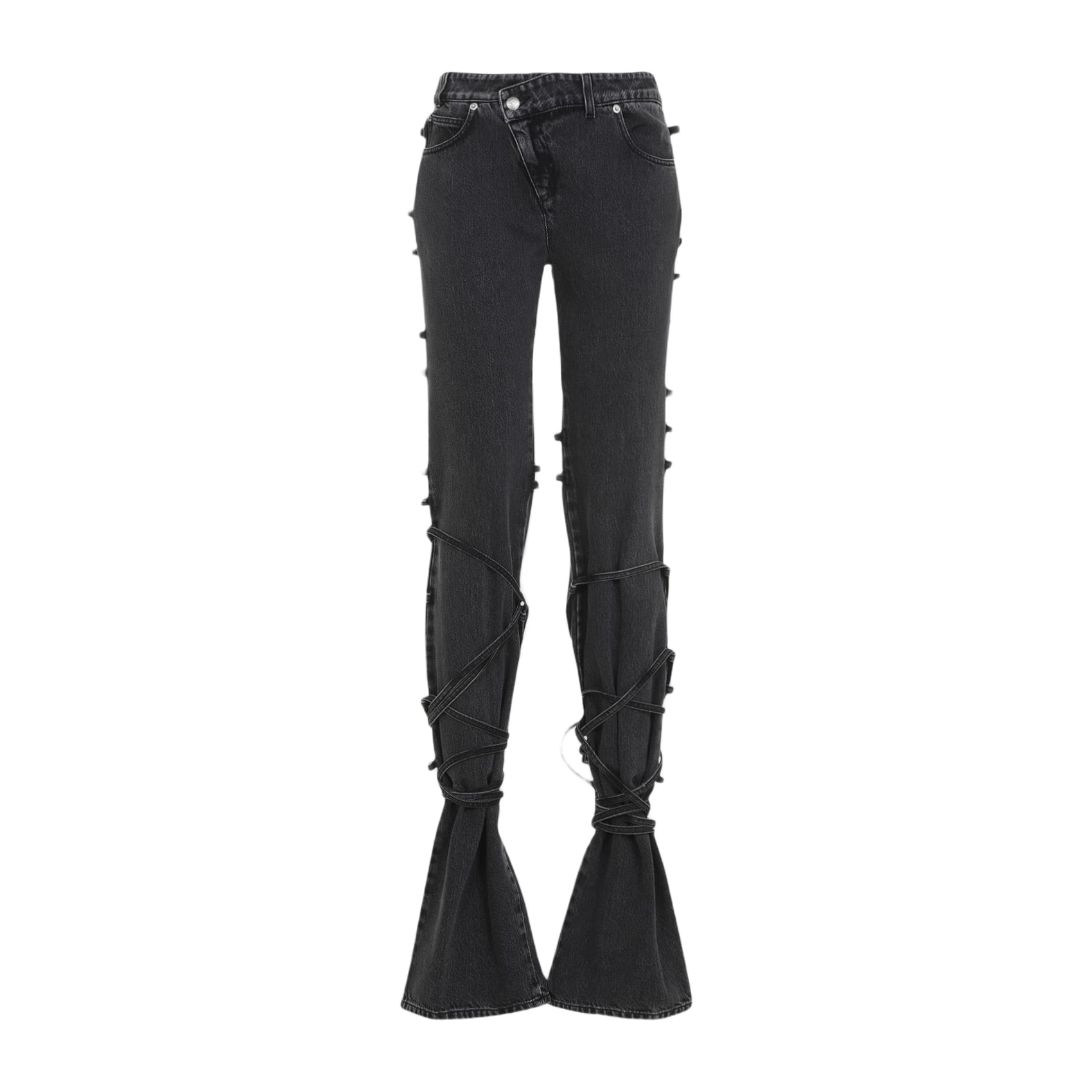 Alexander McQueen Black Denim Jeans | italist