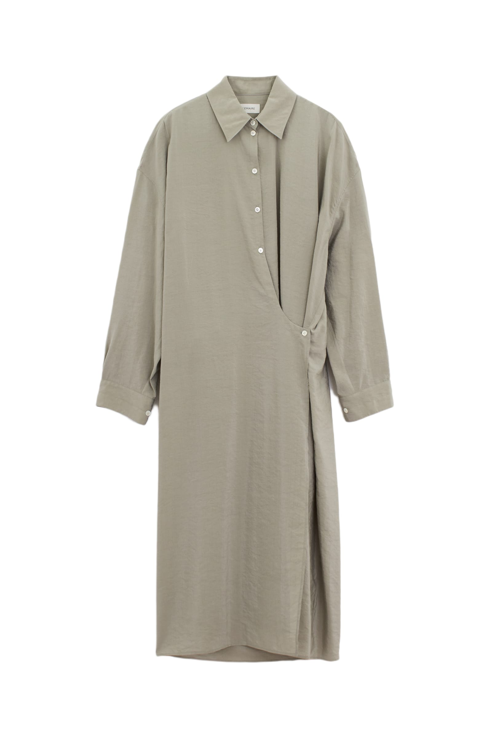 'twisted' shirt dress