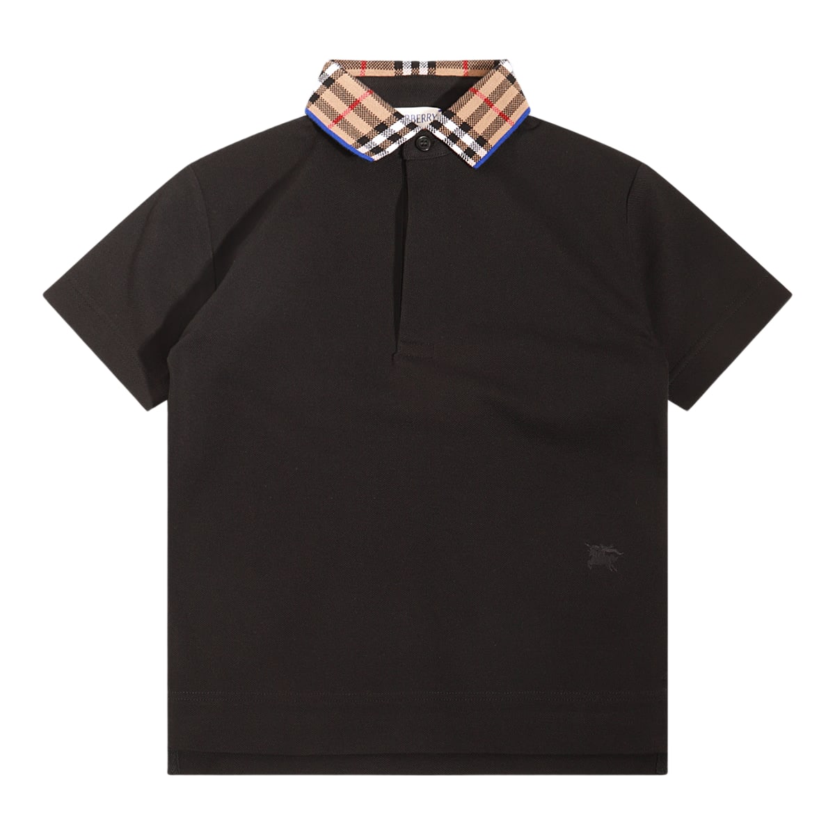 トップス BURBERRY black polo shirts swag archive Burberry logo-patch Cotton Polo Shirt | Black | FARFETCH CA